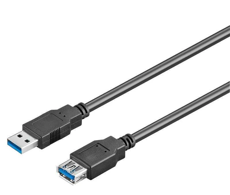 Liga&ccedil;&atilde;o Jack Oca 5,5x2,5mm Macho - F&ecirc;mea 3,0m