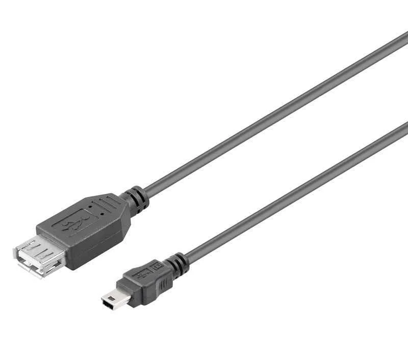 Conexión Usb-A 2.0 Hembra - Mini Usb Macho
