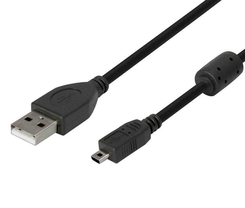 Conexión Usb-A 2.0 Macho a Nikon 8 Pin Macho