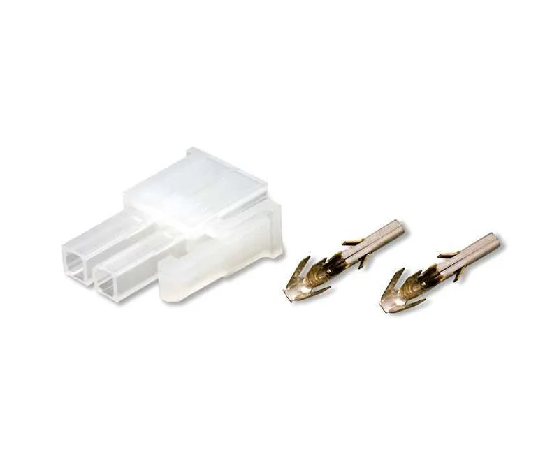 Conector Aéreo Mini Tamiya Macho, 2 Pines
