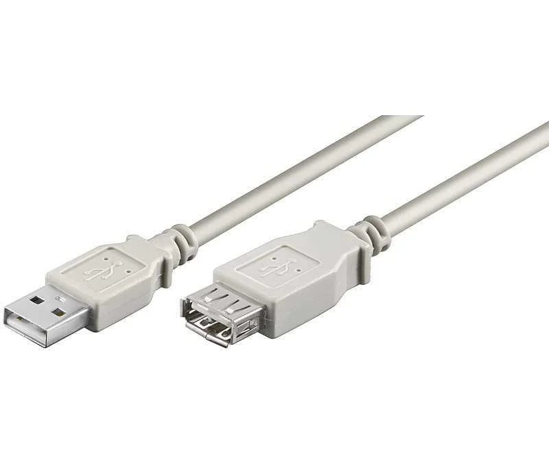 Conexión Usb-A 2.0 Macho-Hembra Usb-A 2.0