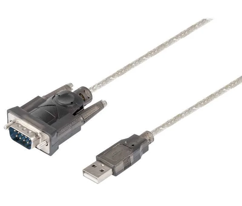 Conexión Usb-A 2.0 Macho a Puerto Serie Rs232 Mac.