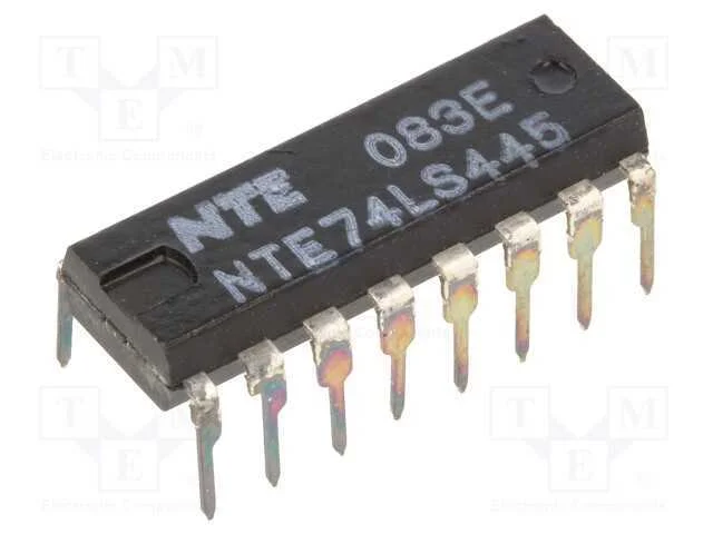 Ic: Digital; Bcd Decimal,Descodificador,Controlador; Ttl; Tht
