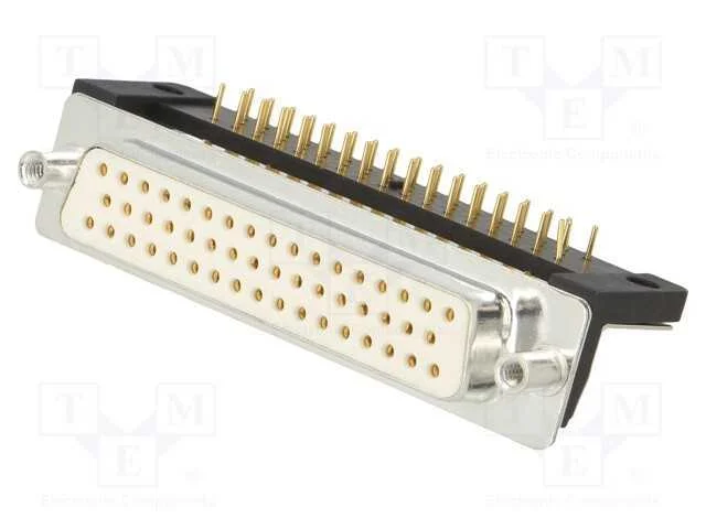 D-Sub, PIN: 50, tomada, fêmea, para painel,para P.