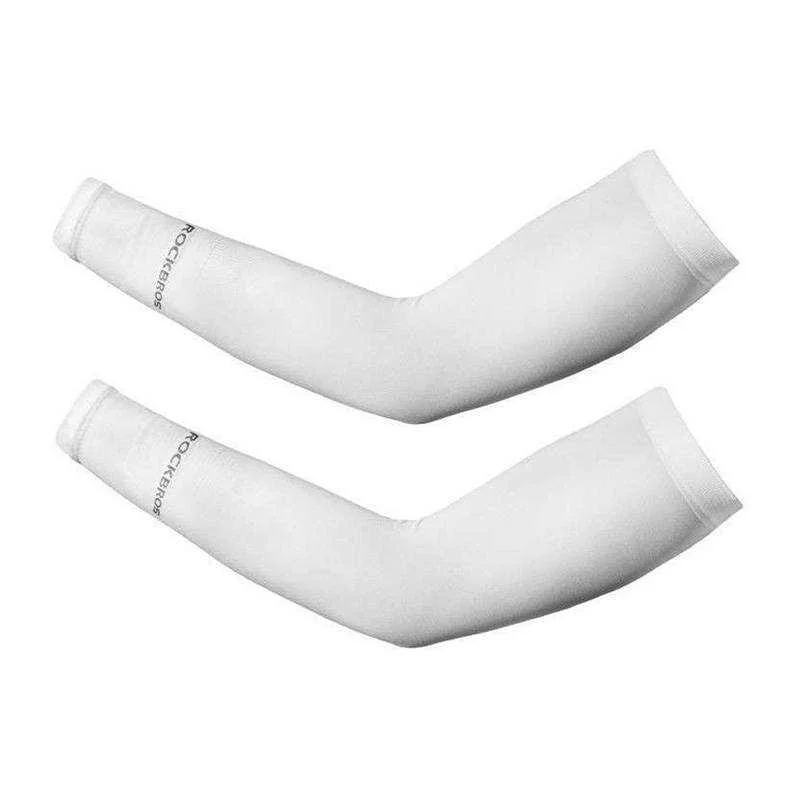 Mangas de Ciclismo Rockbros Xt9002w Branco