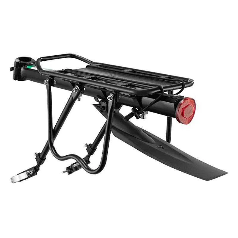 Suporte Traseiro para Bicicleta com Para-Lamas e