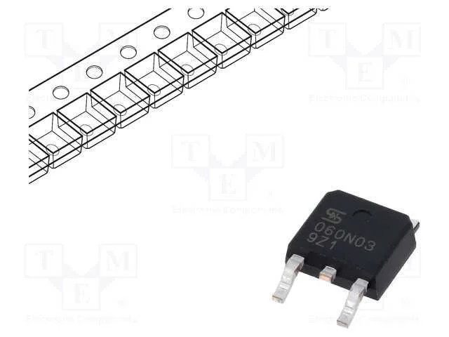 Trans&iacute;stor: N-MOSFET, unipolar, 30V, 51A, 54W, DP.