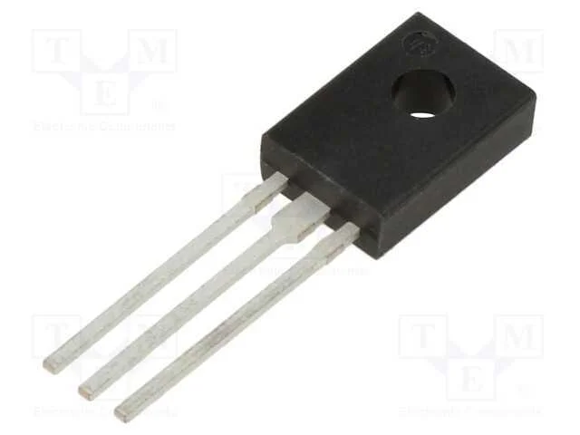 Trans&iacute;stor: NPN, bipolar, 160V, 1,5A, 1,5W, TO126