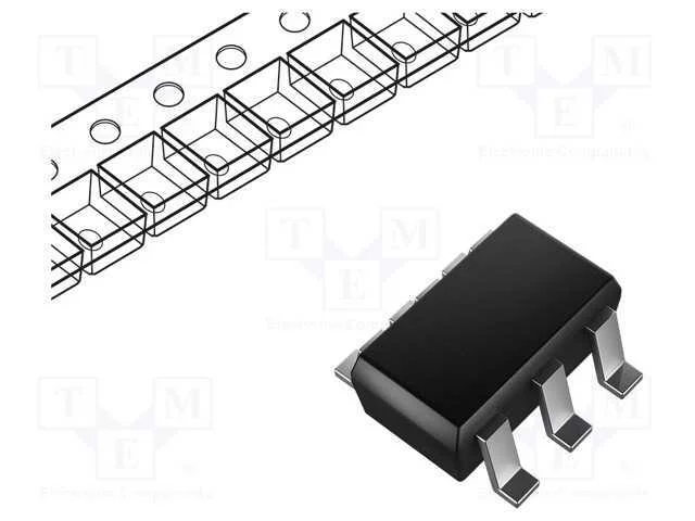 Trans&iacute;stor: Npn X2; Bipolar; Brt; 50v; 0,1a; 150mw; Sc88a,Sot353