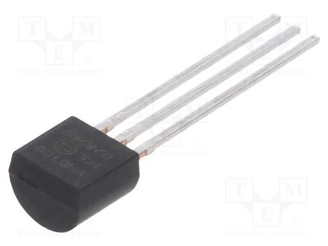Trans&iacute;stor: N-MOSFET, unipolar, 90V, 2A, TO92