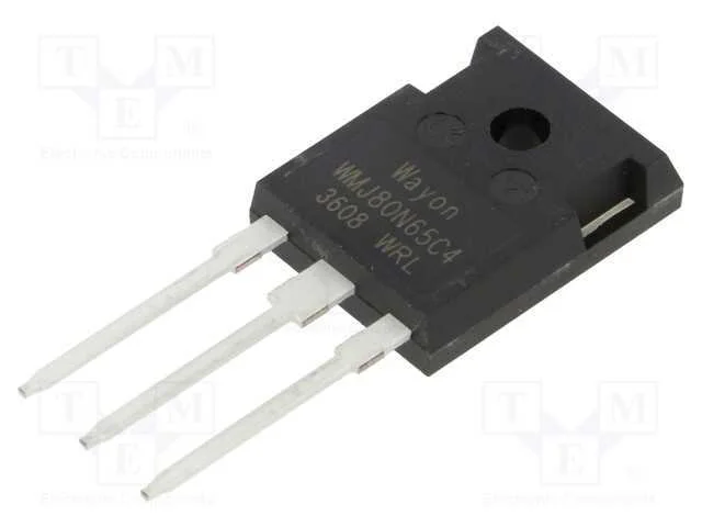 Trans&iacute;stor: N-Mosfet; Wmos C4; Unipolar; 650v; 45a; Idm: 245a; 410w