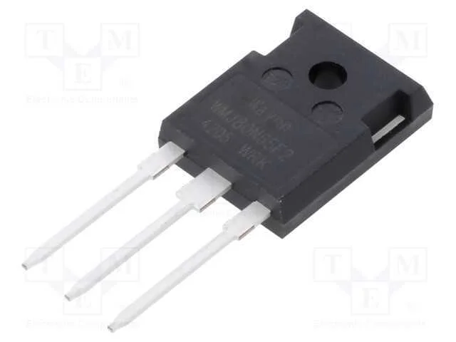 Trans&iacute;stor: N-MOSFET, WMOS F2, unipolar, 650V, 4.