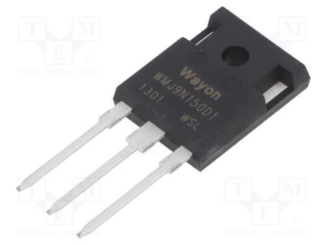 Trans&iacute;stor: N-MOSFET, WMOS D1, unipolar, 1,5kV, .
