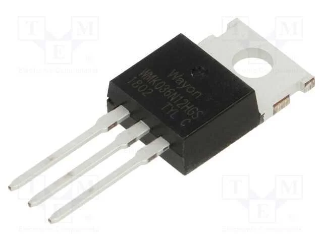 Trans&iacute;stor: N-MOSFET, unipolar, TO220-3