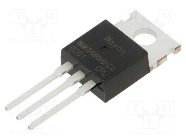Trans&iacute;stor: N-MOSFET, unipolar, TO220-3