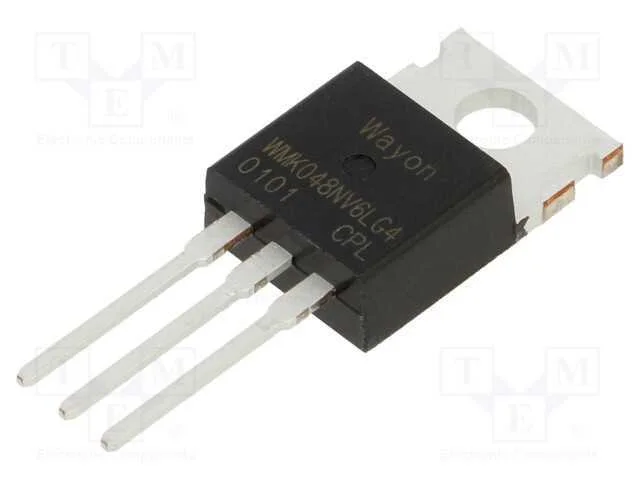 Trans&iacute;stor: N-MOSFET, unipolar, TO220-3
