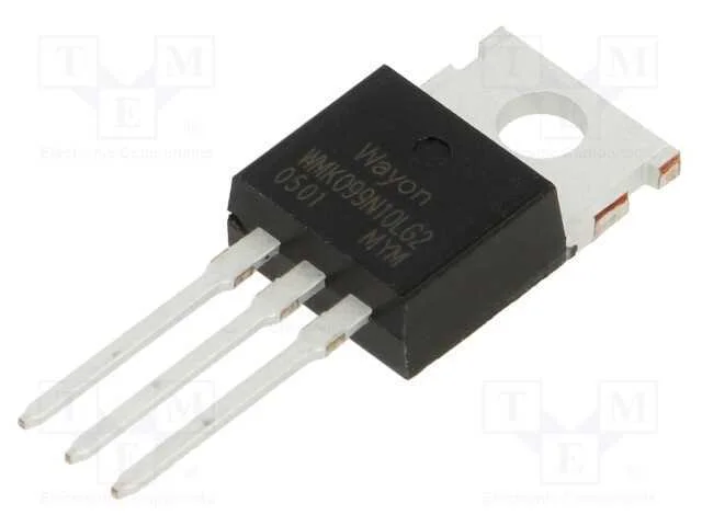Trans&iacute;stor: N-MOSFET, unipolar, TO220-3