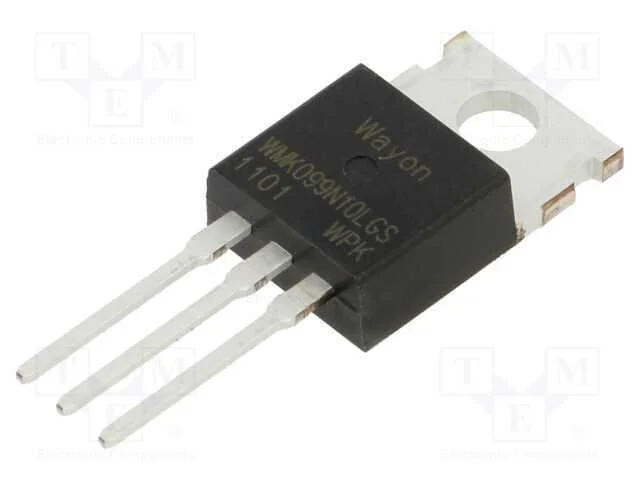 Trans&iacute;stor: N-MOSFET, unipolar, TO220-3