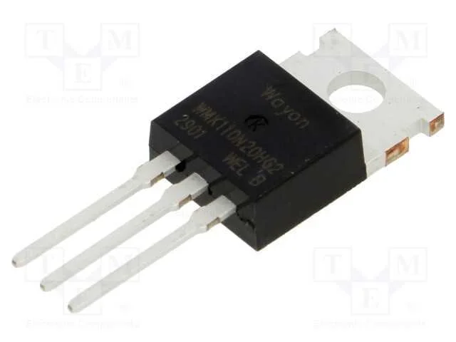 Trans&iacute;stor: N-MOSFET, unipolar, TO220-3
