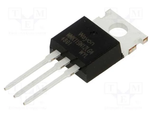 Trans&iacute;stor: N-MOSFET, unipolar, TO220-3