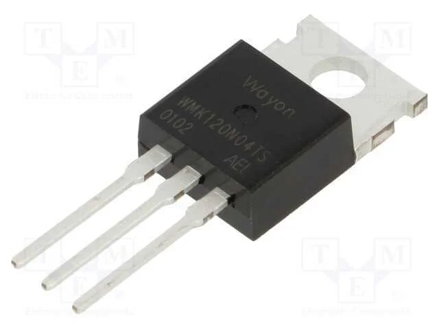 Trans&iacute;stor: N-MOSFET, unipolar, TO220-3