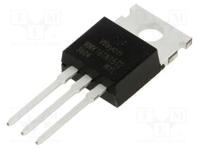 Trans&iacute;stor: N-MOSFET, unipolar, TO220-3
