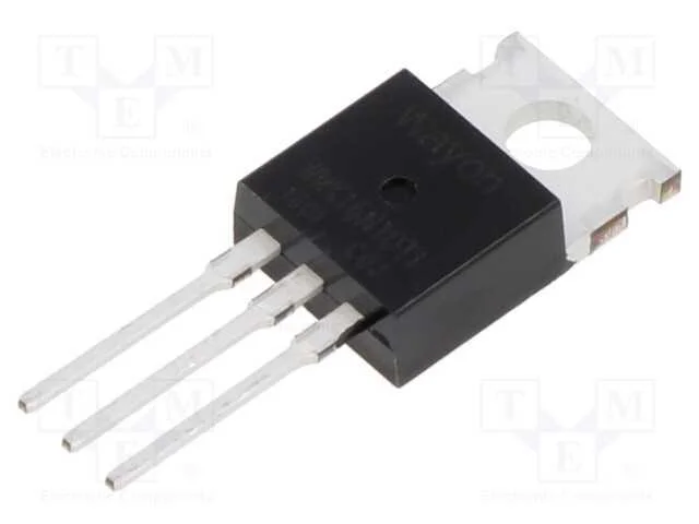 Trans&iacute;stor: N-MOSFET, unipolar, TO220-3