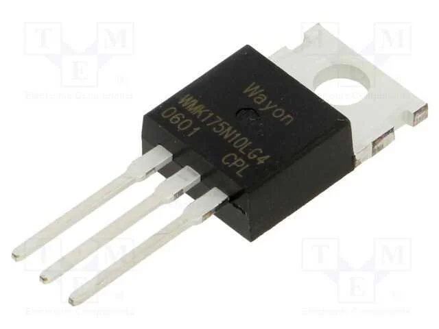 Trans&iacute;stor: N-MOSFET, unipolar, TO220-3