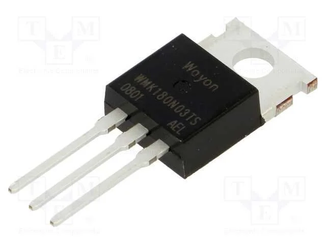 Trans&iacute;stor: N-MOSFET, unipolar, TO220-3