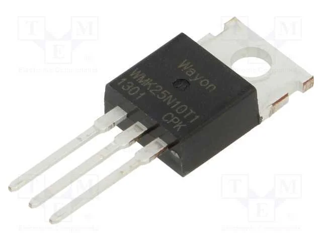 Trans&iacute;stor: N-MOSFET, unipolar, TO220-3