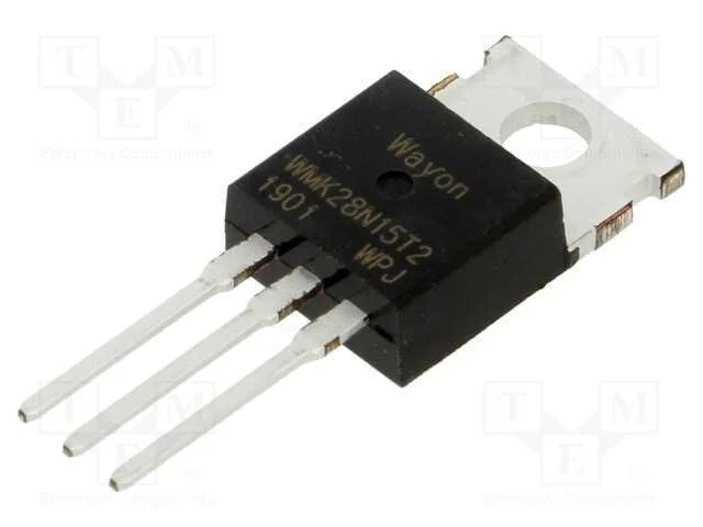 Trans&iacute;stor: N-MOSFET, unipolar, TO220-3