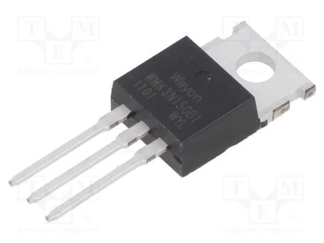 Trans&iacute;stor: N-MOSFET, WMOS D1, unipolar, 1,5kV, .