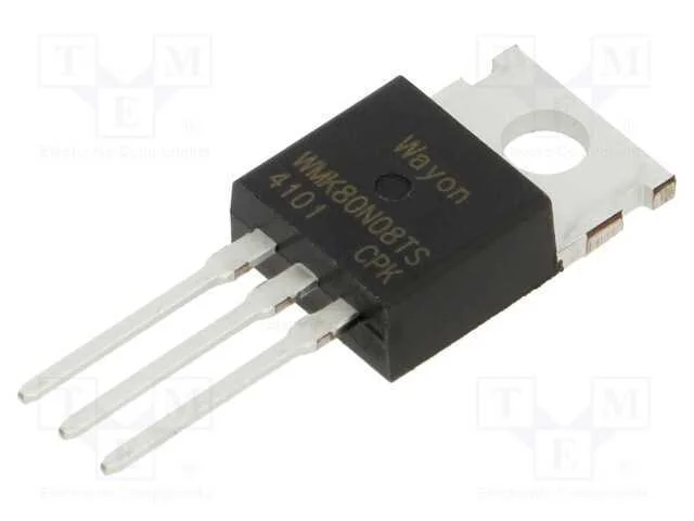 Trans&iacute;stor: N-MOSFET, unipolar, TO220-3