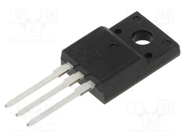 Trans&iacute;stor: N-MOSFET, unipolar, TO220FP