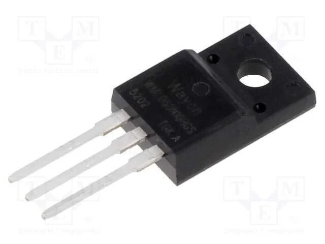 Trans&iacute;stor: N-MOSFET, unipolar, TO220FP