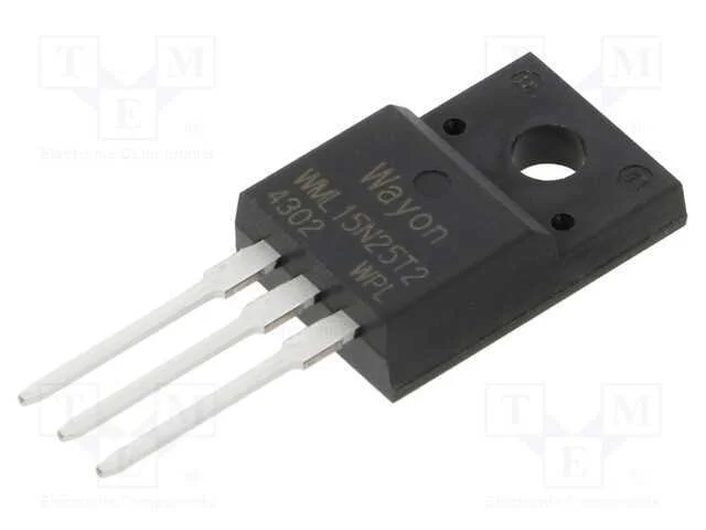 Trans&iacute;stor: N-MOSFET, unipolar, TO220FP