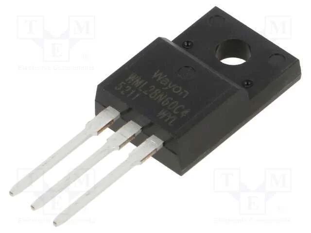 Trans&iacute;stor: N-MOSFET, WMOS C4, unipolar, 600V, 1.