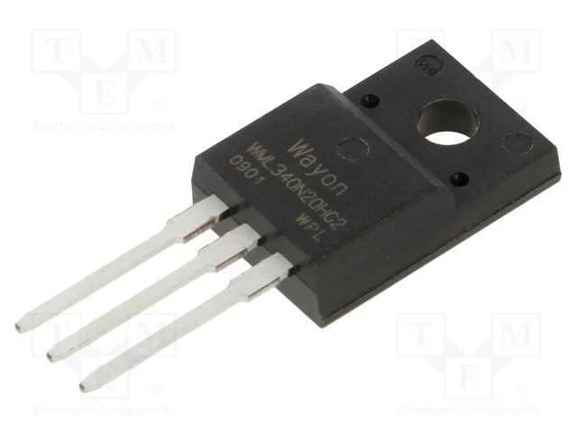 Trans&iacute;stor: N-MOSFET, unipolar, TO220FP