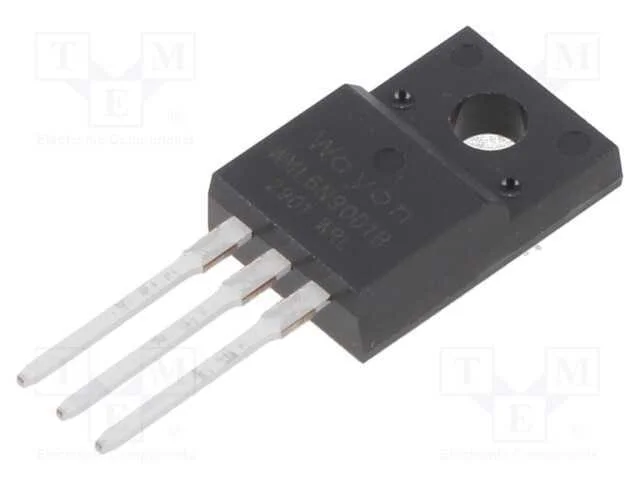 Trans&iacute;stor: N-MOSFET, unipolar, 900V, 6A, TO220FP