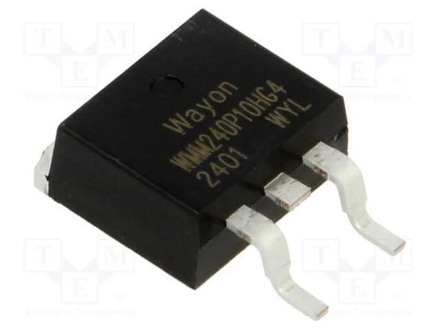 Trans&iacute;stor: P-Mosfet; Unipolar; To263