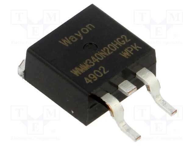 Transístor: N-Mosfet; Unipolar; To263