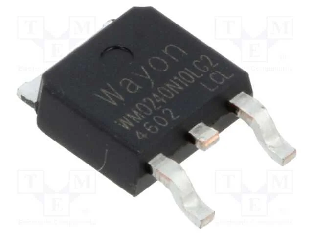 Transístor: N-MOSFET, unipolar, TO252