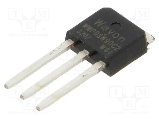Transístor: N-MOSFET, WMOS C2, unipolar, 900V, 4.