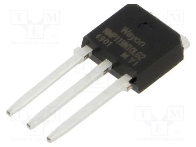 Transístor: N-MOSFET, unipolar, TO251