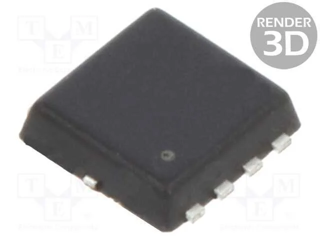Transístor: N-MOSFET x2, unipolar, PDFN3030-8