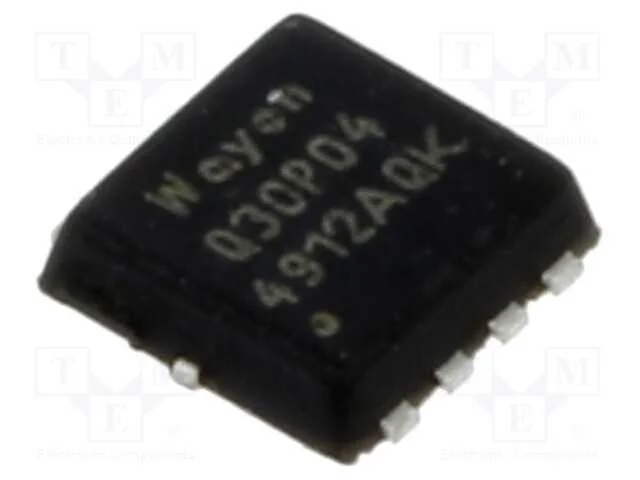 Transístor: P-MOSFET, unipolar, PDFN3030-8