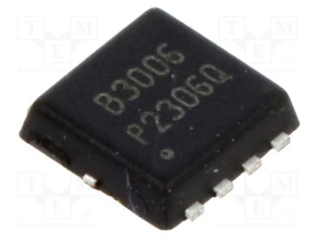 Transístor: N-MOSFET, unipolar, PDFN3030-8