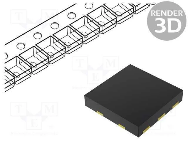 Transístor: P-MOSFET, unipolar, DFN2020-6