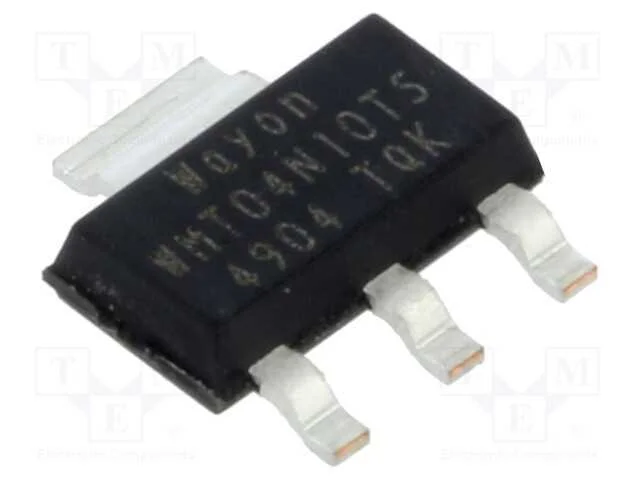 Transístor: N-Mosfet; Unipolar; Sot223