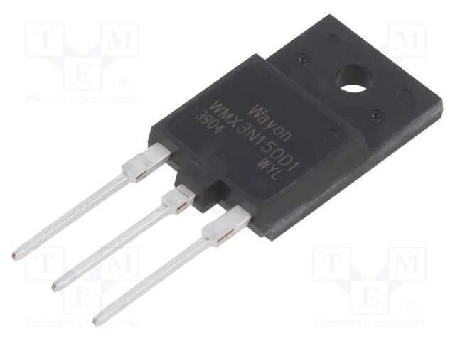 Transístor: N-MOSFET, WMOS D1, unipolar, 1,5kV, .